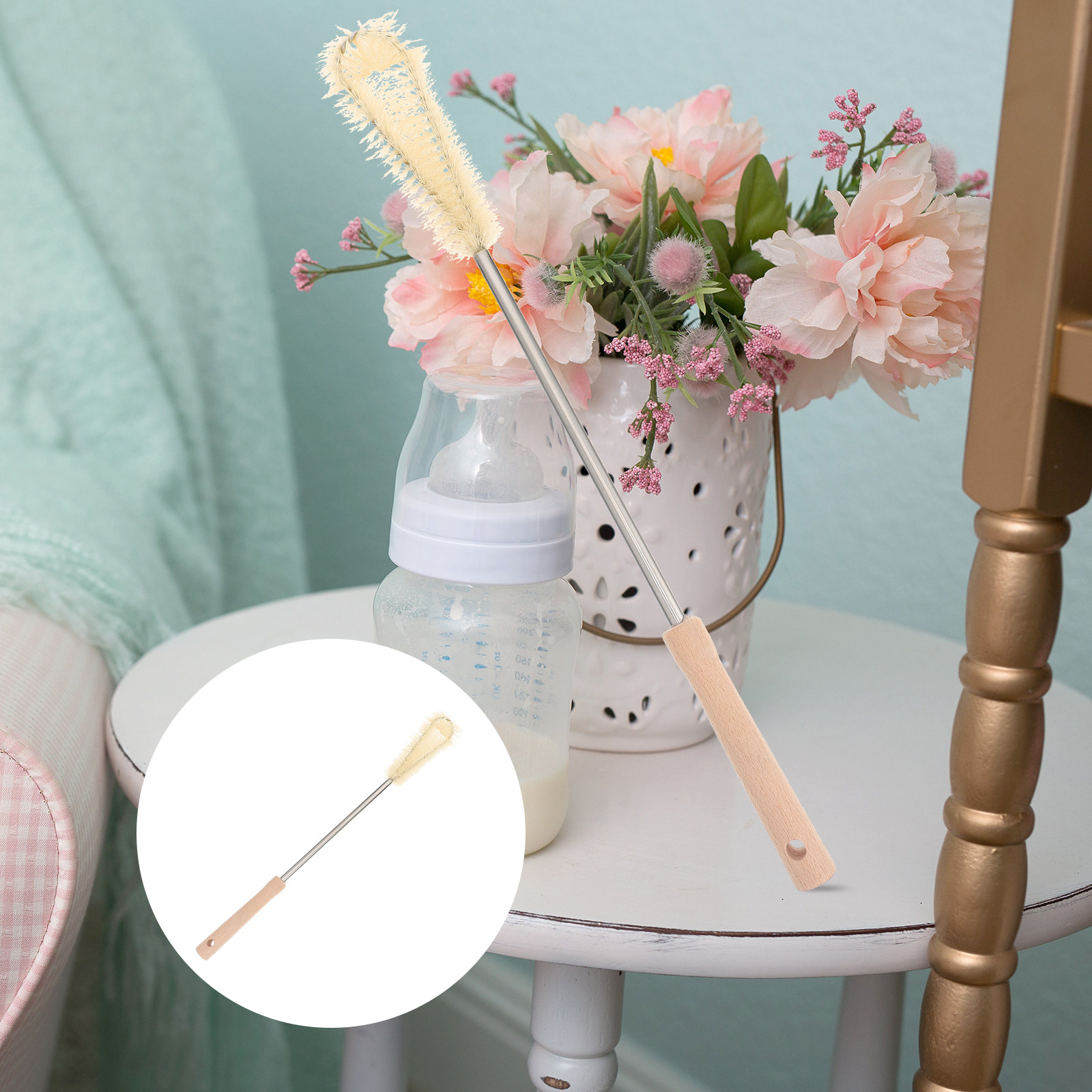 Dirt Brush Interior - 1 Adet Premium Bardak Fırçası Şişe