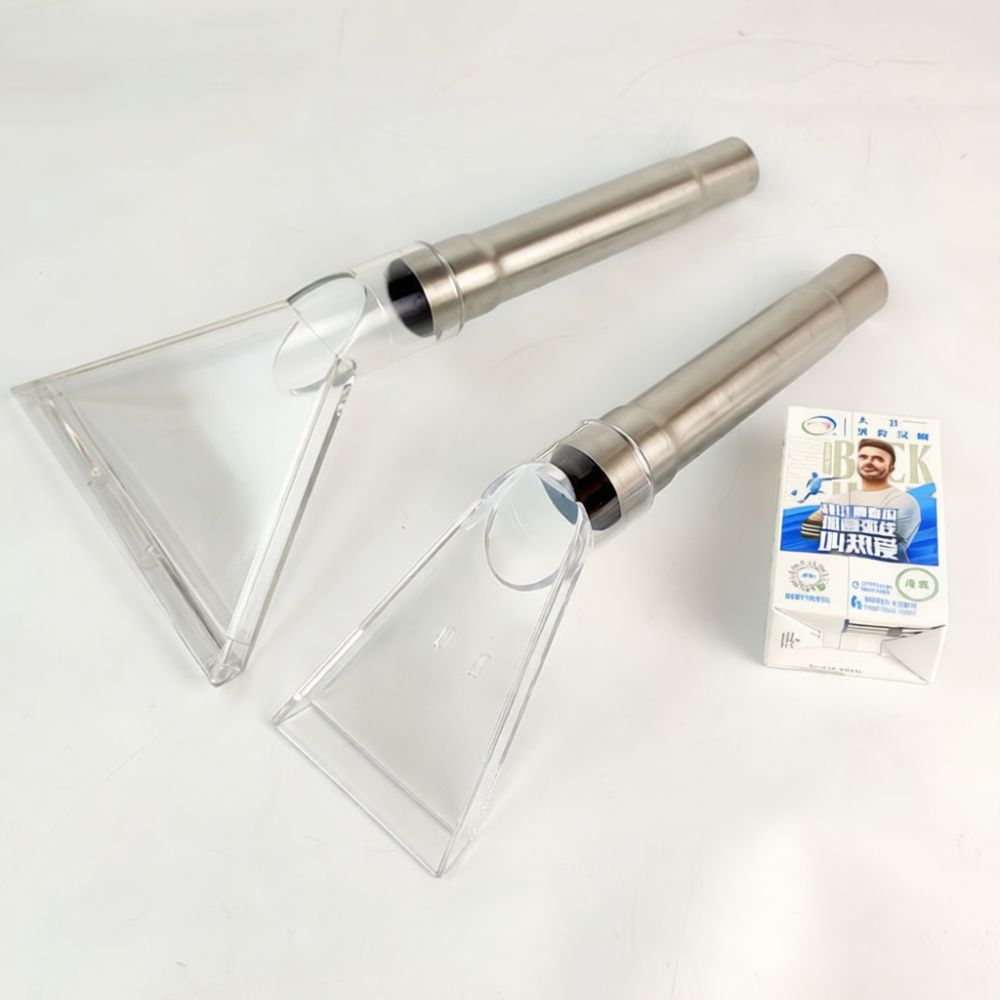 Seat Cleaner Fabric - Jeliba Şeffaf Üçgen Vakum Başlığı, Kumaş
